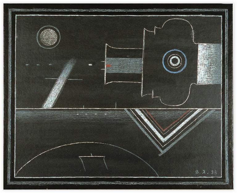 Catalogue raisonné, Vladimir Yankilevsky, From the cycle The Space of Experience, 1998