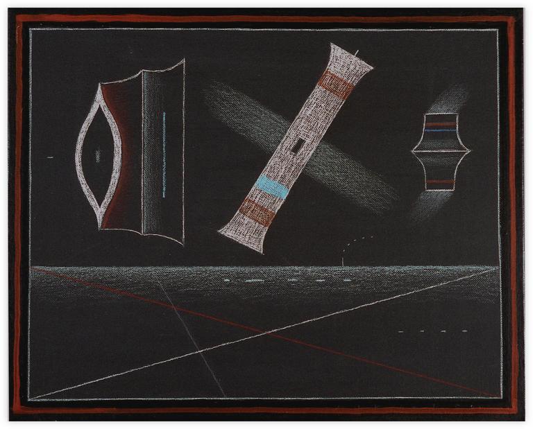 Catalogue raisonné, Vladimir Yankilevsky, From the cycle The Space of Experience, 1998