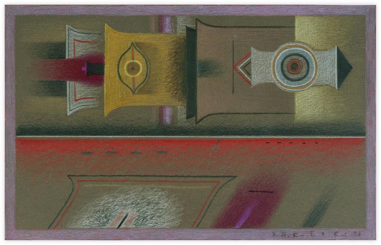Catalogue raisonné, Vladimir Yankilevsky, From the cycle The Space of Experience, 1998
