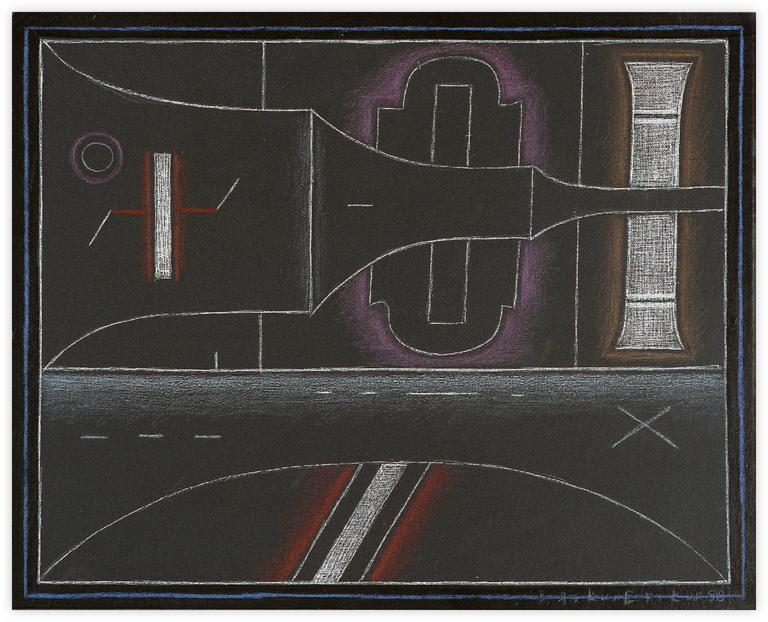 Catalogue raisonné, Vladimir Yankilevsky, From the cycle The Space of Experience, 1998
