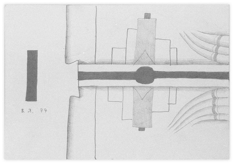 Catalogue raisonné, Vladimir Yankilevsky, From the cycle The Space of Experience, 1977