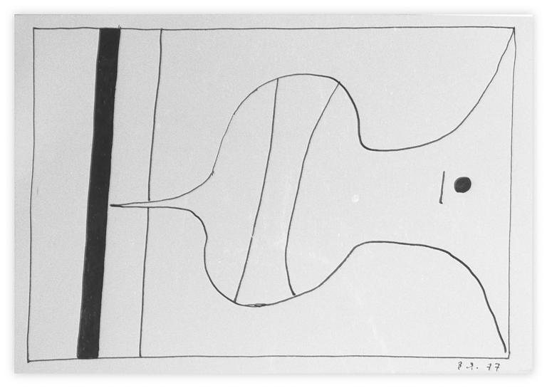Catalogue raisonné, Vladimir Yankilevsky, From the cycle The Space of Experience, 1977