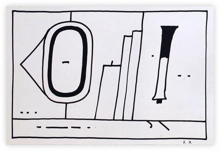 Catalogue raisonné, Vladimir Yankilevsky, From the cycle The Space of Experience, 1977