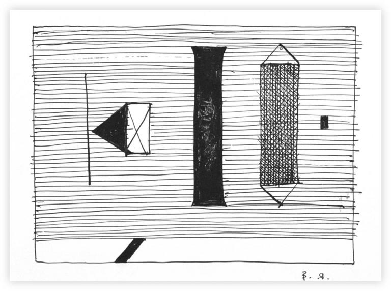 Catalogue raisonné, Vladimir Yankilevsky, From the cycle The Space of Experience, 1981