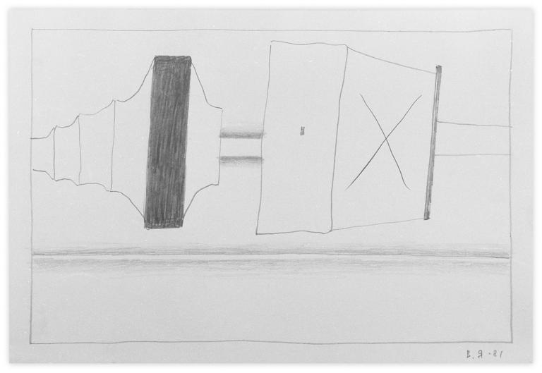 Catalogue raisonné, Vladimir Yankilevsky, From the cycle The Space of Experience, 1981