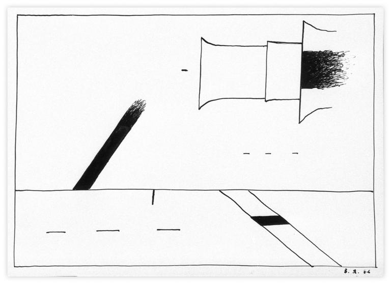 Catalogue raisonné, Vladimir Yankilevsky, From the cycle The Space of Experience, 1986