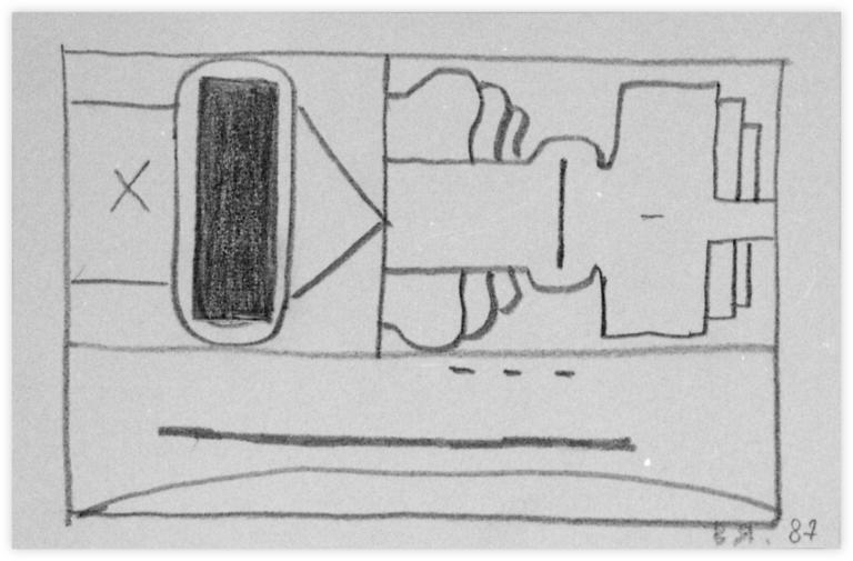 Catalogue raisonné, Vladimir Yankilevsky, From the cycle The Space of Experience, 1987