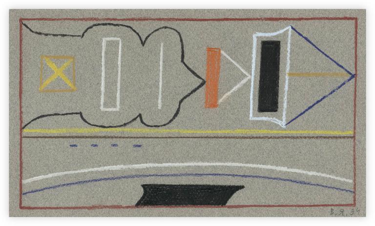 Catalogue raisonné, Vladimir Yankilevsky, From the cycle The Space of Experience, 1994