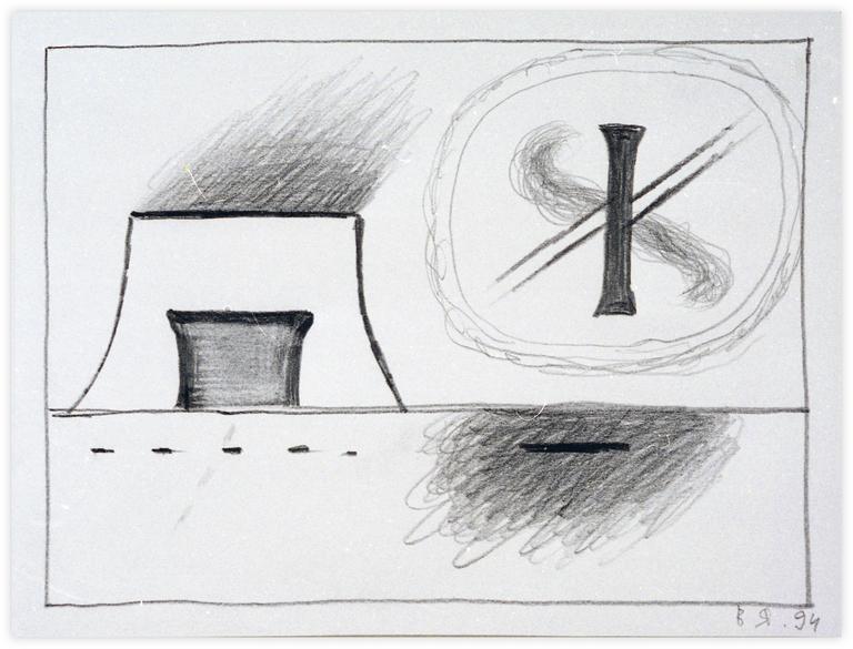 Catalogue raisonné, Vladimir Yankilevsky, From the cycle The Space of Experience, 1994