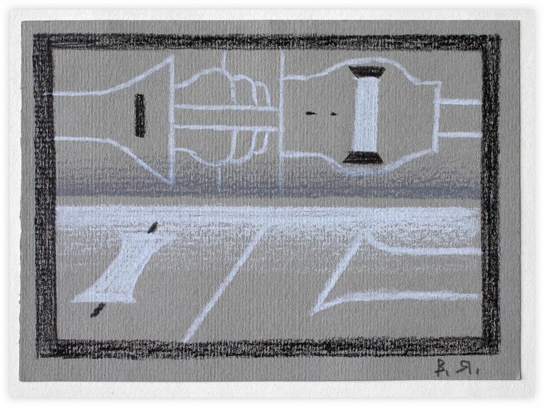 Catalogue raisonné, Vladimir Yankilevsky, From the cycle The Space of Experience, 1994