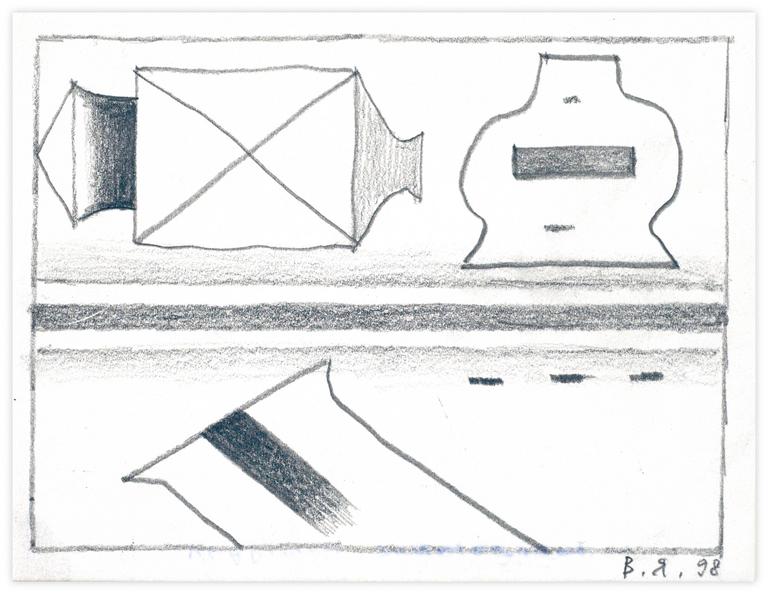 Catalogue raisonné, Vladimir Yankilevsky, From the cycle The Space of Experience, 1998