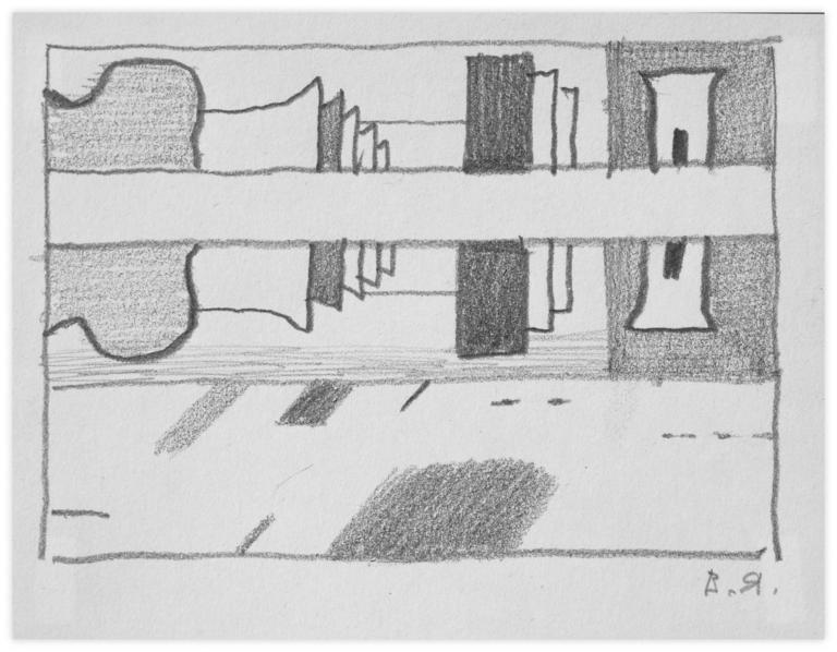 Catalogue raisonné, Vladimir Yankilevsky, From the cycle The Space of Experience, 1998