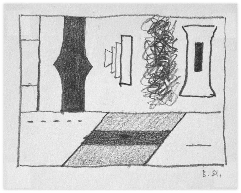 Catalogue raisonné, Vladimir Yankilevsky, From the cycle The Space of Experience, 1998