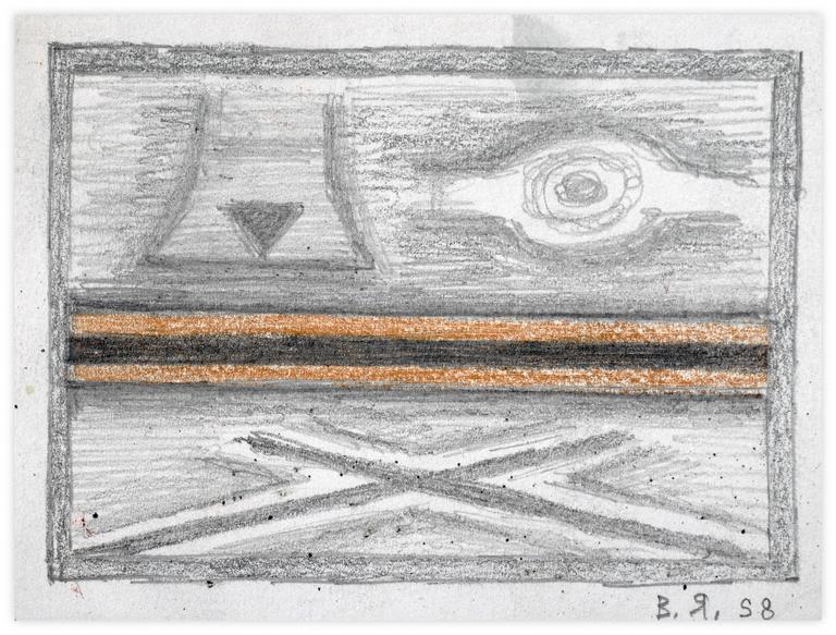 Catalogue raisonné, Vladimir Yankilevsky, From the cycle The Space of Experience, 1998
