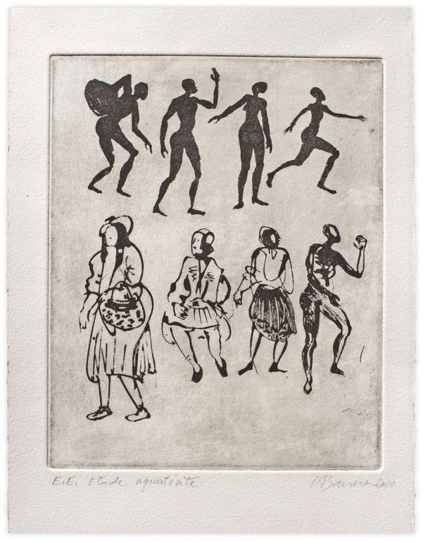 Catalogue raisonné, Henri Baviera, ETUDE PERSONAGE — 2010