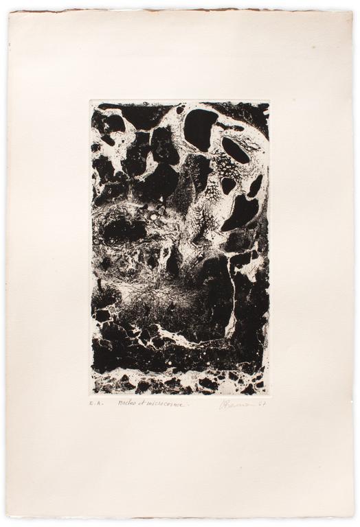 Catalogue raisonné, Henri Baviera, MACRO-MICROCOSME — 1961