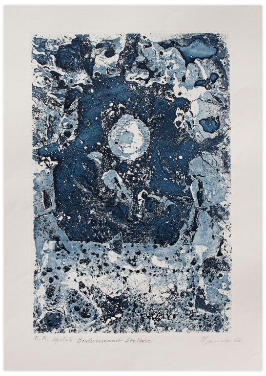 Catalogue raisonné, Henri Baviera, BOULVERSEMENT STELLAIRE — 1966
