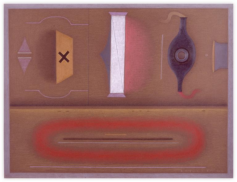 Catalogue raisonné, Vladimir Yankilevsky, From the cycle The Space of Experience, 2000