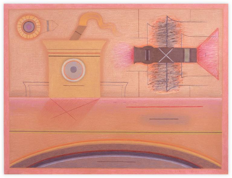Catalogue raisonné, Vladimir Yankilevsky, From the cycle The Space of Experience, 2000