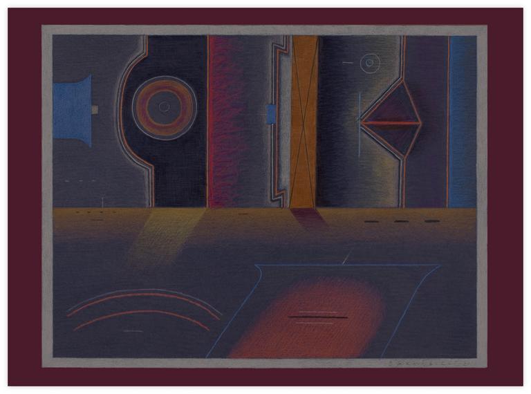 Catalogue raisonné, Vladimir Yankilevsky, From the cycle The Space of Experience, 2000