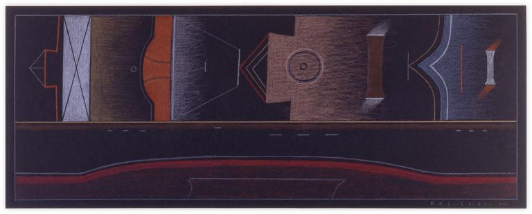 Catalogue raisonné, Vladimir Yankilevsky, From the cycle The Space of Experience, 2000