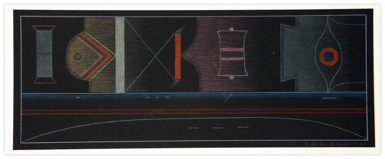 Catalogue raisonné, Vladimir Yankilevsky, From the cycle The Space of Experience, 