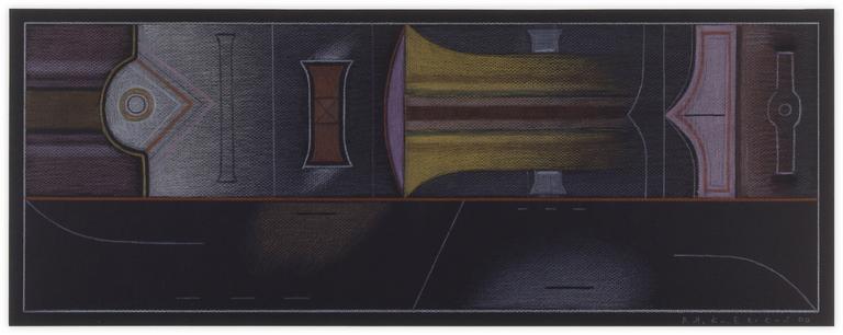 Catalogue raisonné, Vladimir Yankilevsky, From the cycle The Space of Experience, 2000