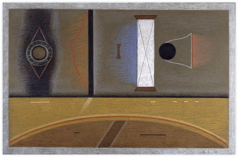 Catalogue raisonné, Vladimir Yankilevsky, From the cycle The Space of Experience, 2000