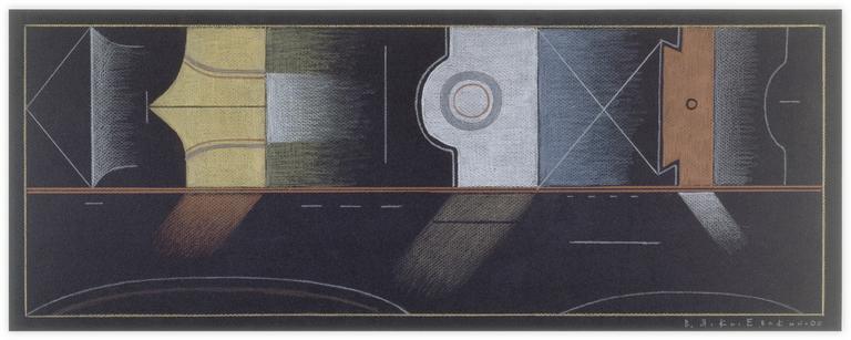 Catalogue raisonné, Vladimir Yankilevsky, From the cycle The Space of Experience, 2000