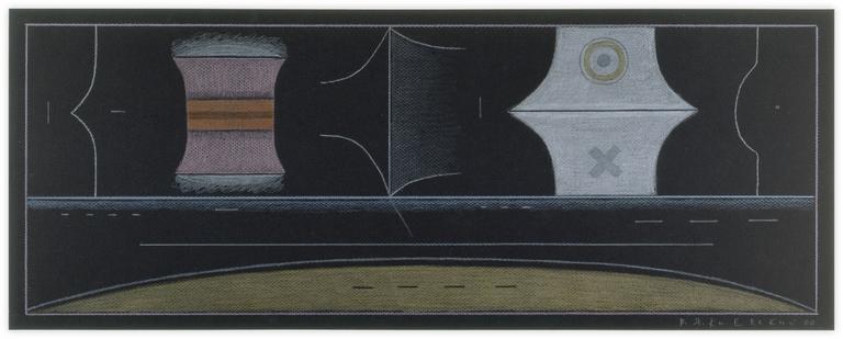 Catalogue raisonné, Vladimir Yankilevsky, From the cycle The Space of Experience, 2000