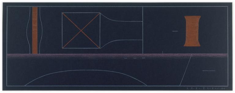 Catalogue raisonné, Vladimir Yankilevsky, From the cycle The Space of Experience, 2000