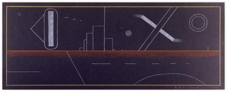 Catalogue raisonné, Vladimir Yankilevsky, From the cycle The Space of Experience, 2000