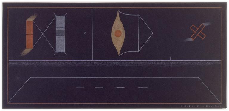 Catalogue raisonné, Vladimir Yankilevsky, From the cycle The Space of Experience, 2000