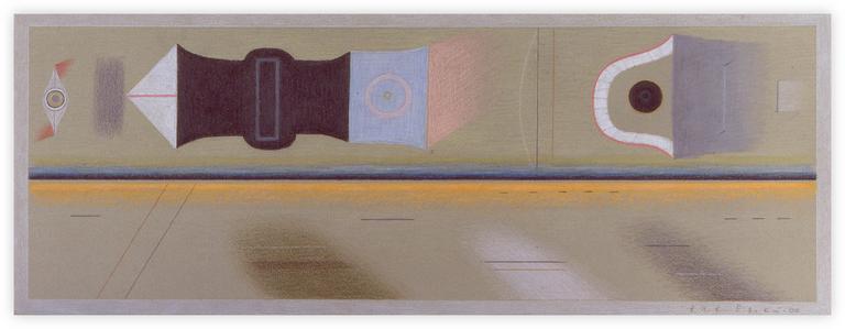 Catalogue raisonné, Vladimir Yankilevsky, From the cycle The Space of Experience, 2000