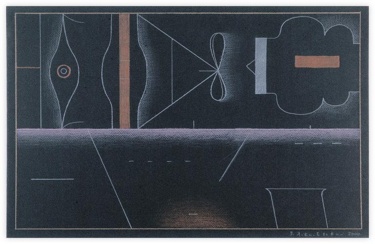 Catalogue raisonné, Vladimir Yankilevsky, From the cycle The Space of Experience, 2000