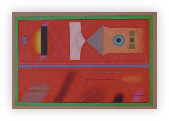 Catalogue raisonné, Vladimir Yankilevsky, From the cycle The Space of Experience, 2000
