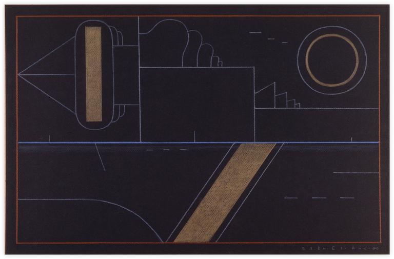 Catalogue raisonné, Vladimir Yankilevsky, From the cycle The Space of Experience, 2000