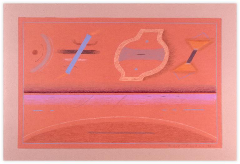 Catalogue raisonné, Vladimir Yankilevsky, From the cycle The Space of Experience, 2000