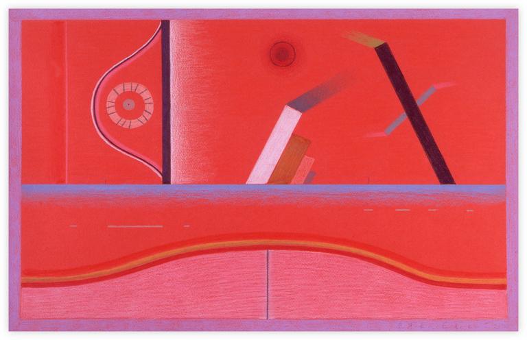 Catalogue raisonné, Vladimir Yankilevsky, From the cycle The Space of Experience, 2000