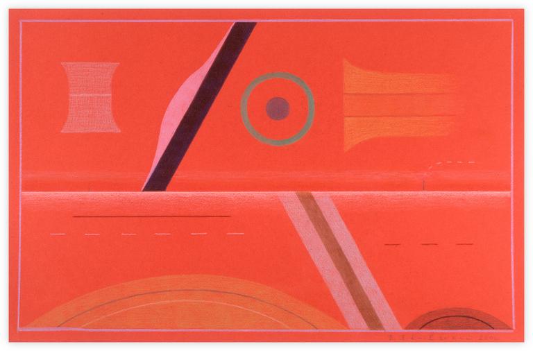 Catalogue raisonné, Vladimir Yankilevsky, From the cycle The Space of Experience, 2000