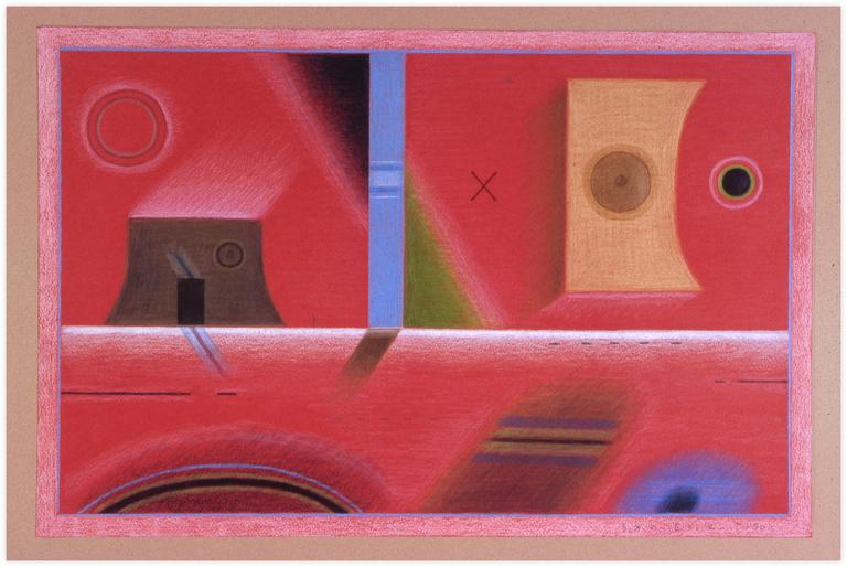 Catalogue raisonné, Vladimir Yankilevsky, From the cycle The Space of Experience, 2000