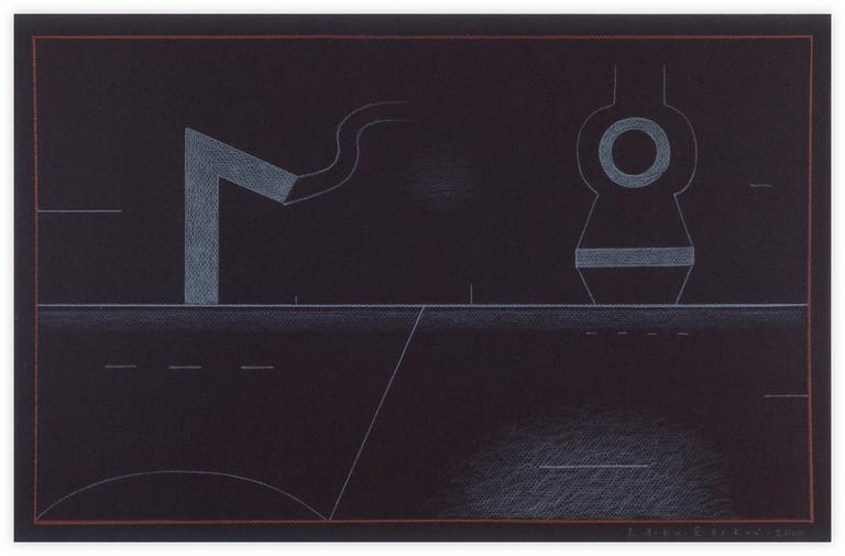Catalogue raisonné, Vladimir Yankilevsky, From the cycle The Space of Experience, 2000