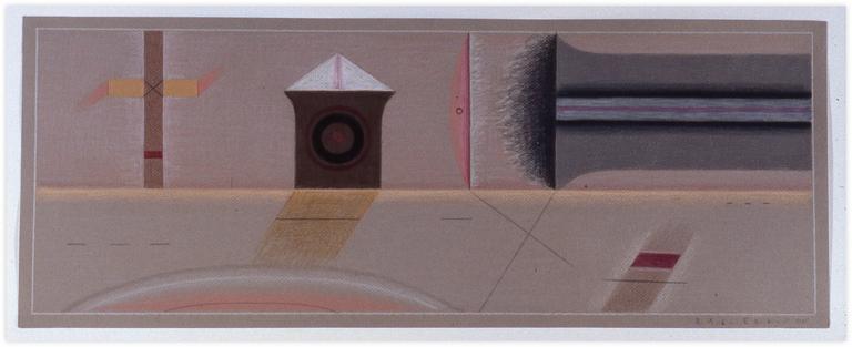 Catalogue raisonné, Vladimir Yankilevsky, From the cycle The Space of Experience, 2000