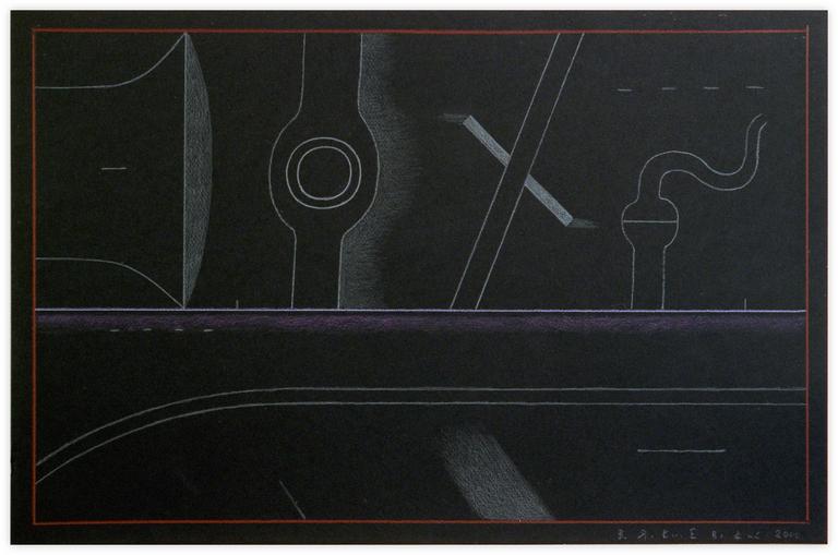 Catalogue raisonné, Vladimir Yankilevsky, From the cycle The Space of Experience, 2000