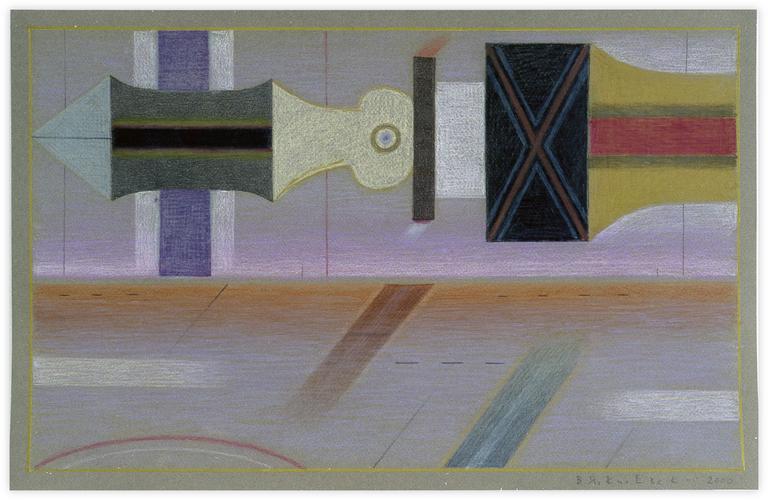 Catalogue raisonné, Vladimir Yankilevsky, From the cycle The Space of Experience, 2000