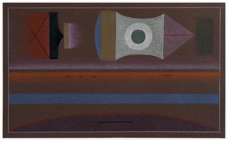 Catalogue raisonné, Vladimir Yankilevsky, From the cycle The Space of Experience, 2000