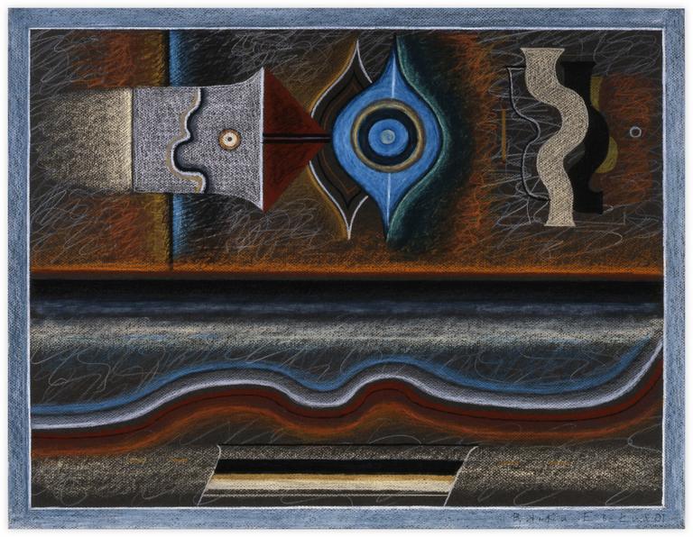 Catalogue raisonné, Vladimir Yankilevsky, From the cycle The Space of Experience, 2001