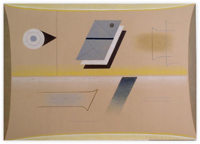 Catalogue raisonné, Vladimir Yankilevsky, From the cycle The Space of Experience, 2002