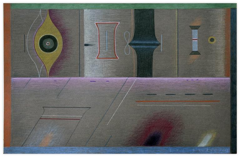 Catalogue raisonné, Vladimir Yankilevsky, From the cycle The Space of Experience, 2002