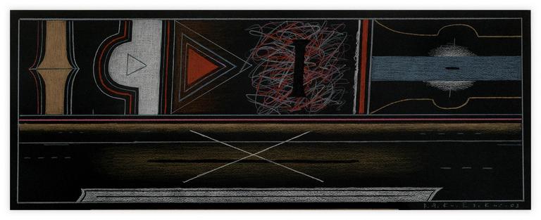 Catalogue raisonné, Vladimir Yankilevsky, From the cycle The Space of Experience, 2003